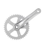 Pedalier Prowheel, 42T 3/32, brat 170mm, aluminiu, ax patrat Cod:45402SSSKRM