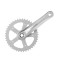 Pedalier Prowheel, 42T 3/32, brat 170mm, aluminiu, ax patrat Cod:45402SSSKRM