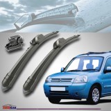 Cumpara ieftin Set stergătoare Citro&euml;n Berlingo I (1996&ndash;2008) TeamCar&reg; Flat &ndash; Set față