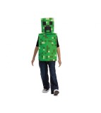 Costum carnaval Minecraft Creeper Essential pentru copii, marime M ( 7 - 8 ani)