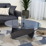 Cumpara ieftin Masuta cafea Glass 4 Sticla+mdf 70x70x31cm