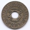 Maroc 25 cenți 1921 - Yusuf ND, Cupru-nichel, 24 mm Y-34.1, Africa
