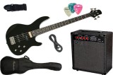 Cumpara ieftin Set chitara electrica bass Santander BG1209 PJ Hy-X-AMP BA-30