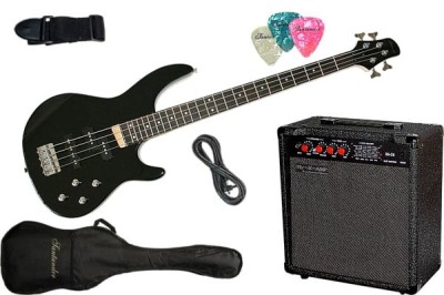 Set chitara electrica bass Santander BG1209 PJ Hy-X-AMP BA-30 foto