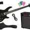 Set chitara electrica bass Santander BG1209 PJ Hy-X-AMP BA-30