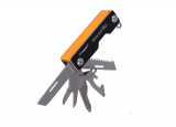 BRICEAG MULTIFUNCTIONAL BLACK FOX - ALUMINIUM - ORANGE, FOX KNIVES