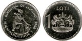 Lesotho 2010 - 1 loti UNC