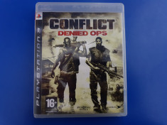 Conflict Denied Ops - joc PS3 (Playstation 3) foto
