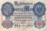 GERMANIA 20 marci 1914 VF!!!