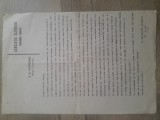 Scrisoare originala semnata ologr invitatie veche religioasa 1968 Asociatia clerului Ortodox Roman Iugoslavia 1968 Caransebes Voivodina Tito
