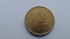 Argentina1 peso 1975 foto