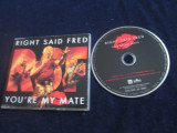 Right Said Fred - You&#039;re My Mate_maxi single,cd _ King Size rec( 2001, Europa ), Dance