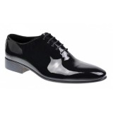 Pantofi barbati eleganti din piele naturala - Model Negru Lac 024NLAC