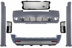 Pachet Exterior Autobiography Design Land Range Rover Vogue L322 (2002-2012) Grile Negru Argintiu Performance AutoTuning foto