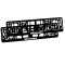 Set 2 suporturi numar inmatriculare personalizat-Insignia