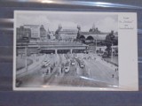 GERMANIA - ESSEN - GARA SI STATIA DE TRANVAIE DE SUB PASARELA -1948 - CIRCULATA