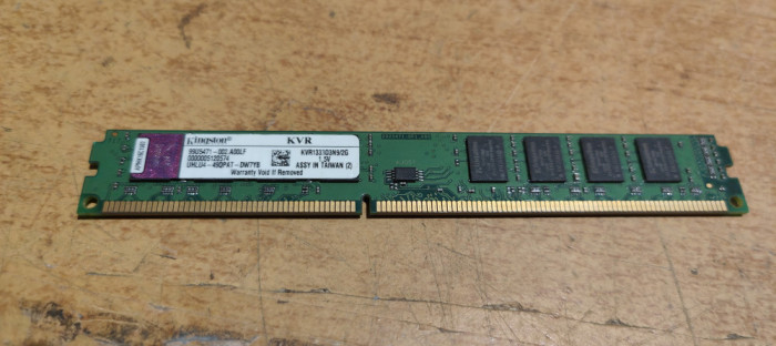 Ram PC 2GB DDR3 1333MHz KVR1333D3N9-2G