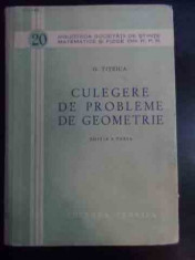 Culegere De Probleme De Geometrie - G. Titeica ,546510 foto