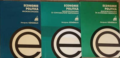 ECONOMIE POLITICA VOL.1-3-JACQUES GENEREUX-239170 foto