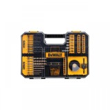 Set 100 accesorii insurubare si gaurire, T-Sak Universal, tip DT71569-QZ, Dewalt