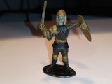Bnk jc Figurine de plastic - Domplast - cavaler cu sabie si scut