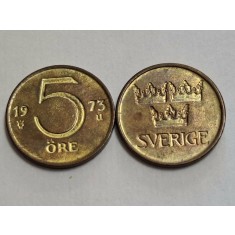 Suedia 1973 - 5 ore, circulata