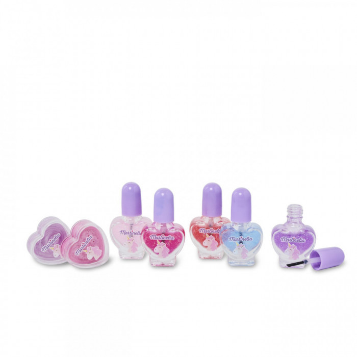 Martinelia little unicorn set pentru unghii si buze