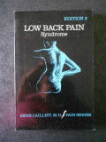 RENE CAILLIET - LOW BACK PAIN SYNDROME