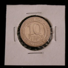 M3 C50 - Moneda foarte veche - Franta - 10 franci - comemorativa - 1987