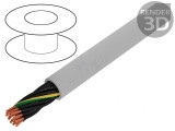 Cablu neecranat gri JZ-500-PUR 18G1,5mm2 300V/500V