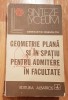 Geometrie plana si in spatiu de Constantin Ionescu-Tiu Lyceum
