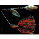 Spinnerbait Bertilure Cu Doua Palete SPINNERBAIT CU SKIRT COLORADO Model SALCIE Culoare ORANGE - NEGRU 14