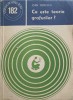 Ce Este Teoria Grafurilor? - Ioan Tomescu, Editura Stiintifica 1982, Matematica, Grafuri, Stiinta pt Toti