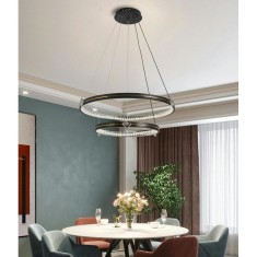 LUSTRA LED CALLISTO PE CABLU AJUSTABILA 158W 5100LM 3000K 4000K 6500K + IR 400mm x 600mm x 800mm