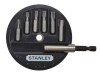 Stanley 1-68-739 Set 7 piese1/4&quot; - Torx: T10, T15, T20, T25, T30, T40 + adaptor magnetic ProAdvanced PowerfulTools
