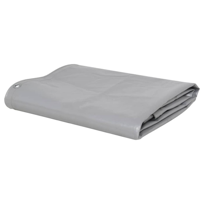 vidaXL Prelată, gri, 1,5 x 20 m, 650 g / m&sup2;