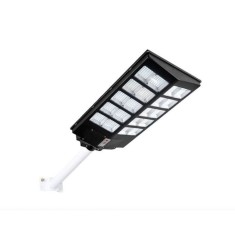 Lampa solara stradala eMazing, cu telecomanda, senzor de miscare si lumina, suport prindere, 800 LED-uri, IP65, ABS, 25AH, 500W, temperatura culoare 6