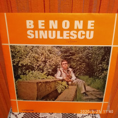 -Y- BENONE SINULESCU DISC VINIL LP foto