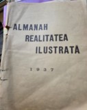 Almanah Realitatea Ilustrata 1937