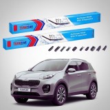 Cumpara ieftin Ștergătoare Kia Sportage IV QL SUV 2015-2022 | Set Față Flat Premium &ndash; TeamCar&reg;
