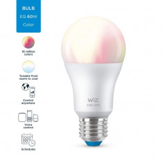 Bec led WiZ Wi-Fi Bluetooth 8W E27 2200-6500K RGB 806lm Philips 8718699787059