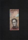 Venezuela 100 bolivari bolivares 2015 serie45437856