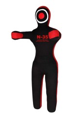 N-35 manechin de formare ro?u 180cm,Bjj,MMA,Judo,Muay Thai,Jiu Jitsu,Kickboxing foto
