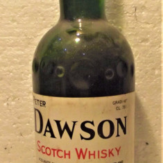 RARE Peter Dawson Scotch Blended Whisky 1970- acquavite di cereali- gr 40 cl 75