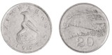 Zimbabwe 1997 - 20 cents UNC