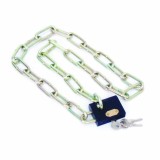 Lacat metalic cu lant 50 mm Top Strong pentru securizare porti si usi
