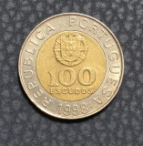 Portugalia 100 escudos 1998 Pedro Nunes