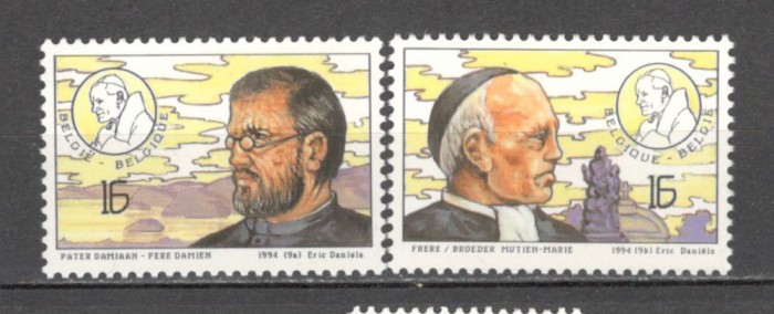 Belgia.1994 Vizita Papei Ioan Paul II MB.400