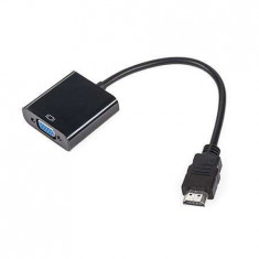 Adaptor hdmi tata - vga mama &amp; audio