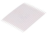 Cablu jumper flexibil, pas 2,54 mm, 17 piste, 50,8 mm